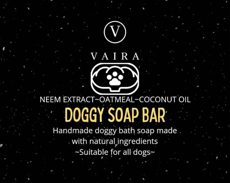 Homemade Doggy Soap Bar