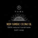 Homemade Neem Turmeric Coconut oil Soap